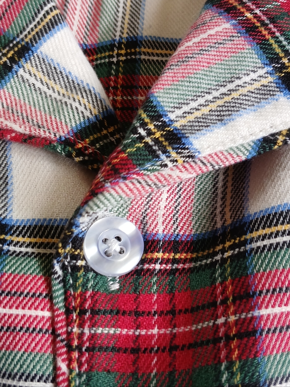 pottery barn ♡ plaid pajama sleep set holiday large cabin festival tartan - Picture 5 of 13
